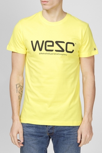 Футболка WESC Желтый