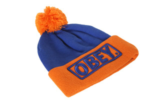 Шапка OBEY Big Logo Синий / Оранжевый
