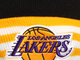 Шапка Adidаs NBA Los Angeles Lakers Bommel Beanie D82552 Черный / Желтый